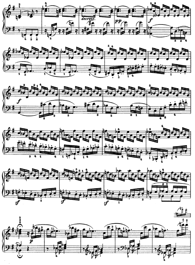 G大调第十钢琴奏鸣曲　Op. 14 No--2钢琴曲谱（图4）