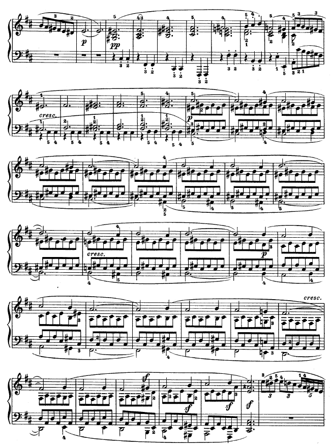 第十五钢琴奏鸣曲-（Op.28）钢琴曲谱（图2）