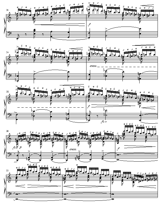 半音练习曲钢琴曲谱（图3）
