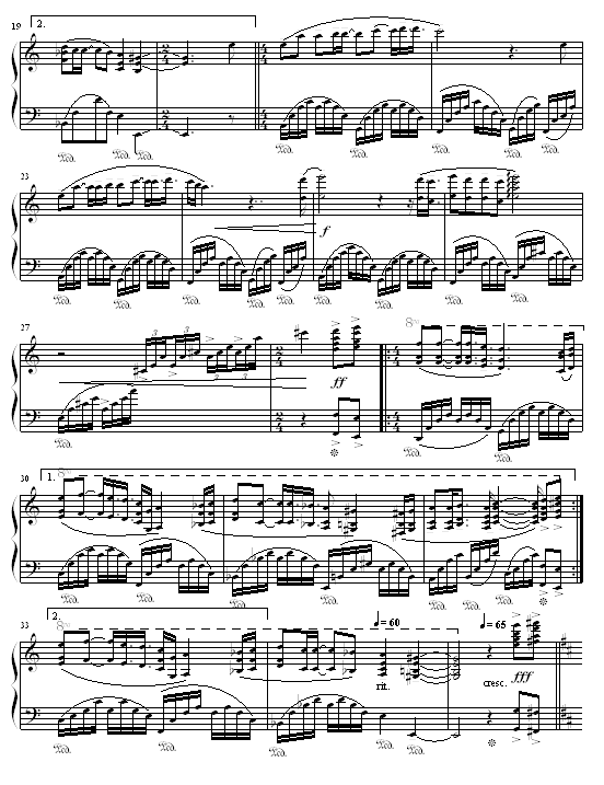 你好钢琴曲谱（图2）