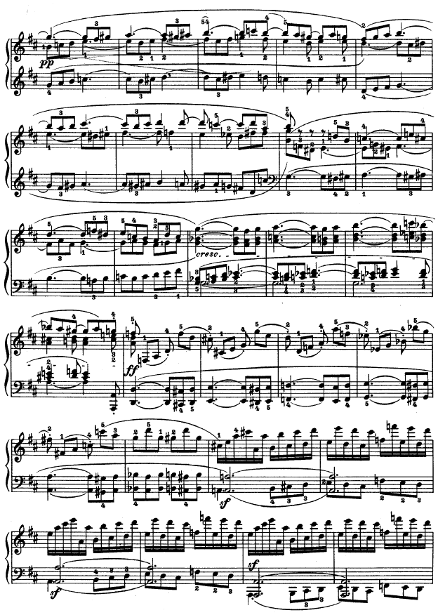 第十五钢琴奏鸣曲-（Op.28）钢琴曲谱（图19）
