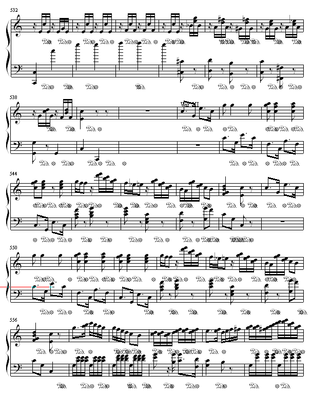 小星星变奏曲钢琴曲谱（图16）