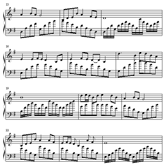 为了谁钢琴曲谱（图2）