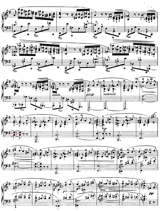G大调夜曲作品37号 NO.2钢琴曲谱（图2）