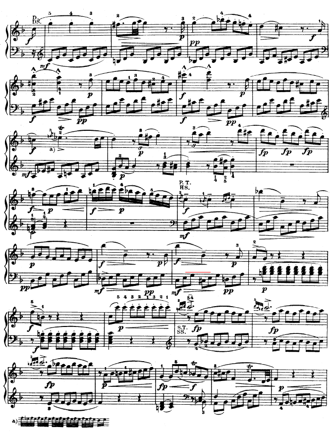 C大调钢琴奏鸣曲 K279钢琴曲谱（图8）