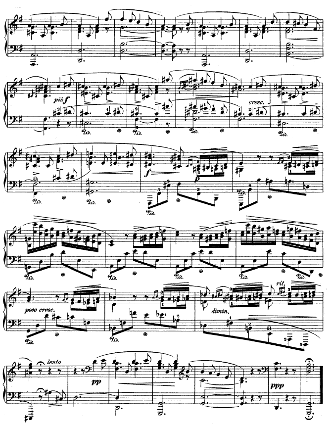 G大调夜曲作品37号 NO.2钢琴曲谱（图5）