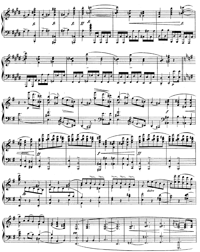 钢琴第一协奏曲 op.11-1钢琴曲谱（图12）