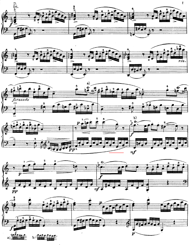 C大调钢琴奏鸣曲 K279钢琴曲谱（图3）