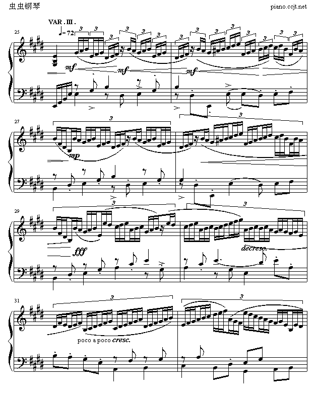 快乐的铁匠钢琴曲谱（图3）