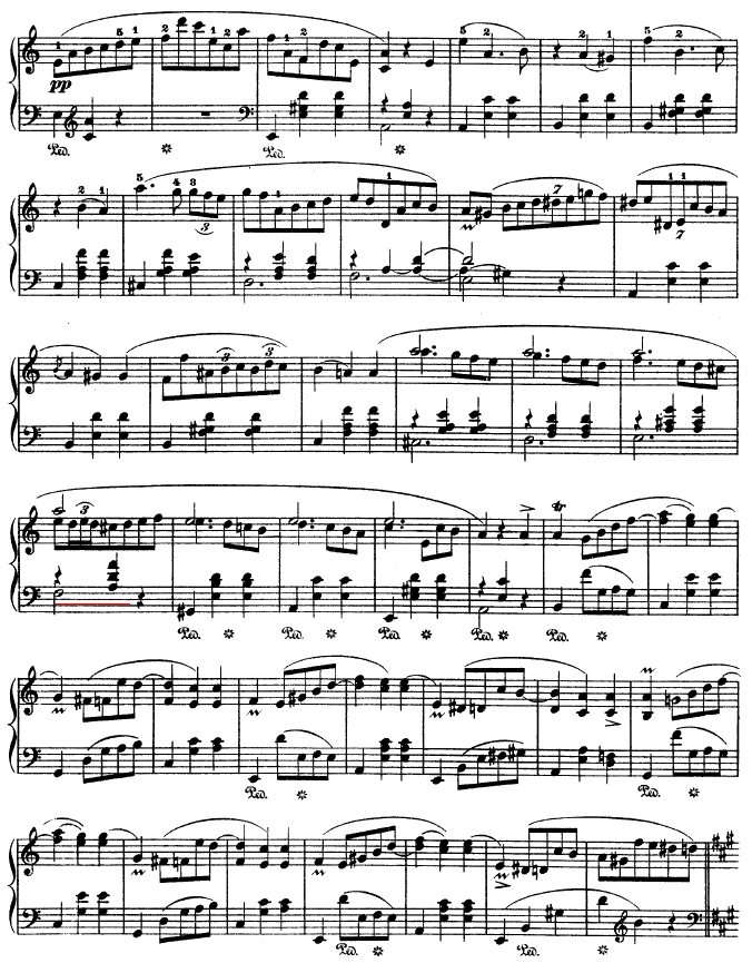 a小调圆舞曲作品34-2号钢琴曲谱（图3）