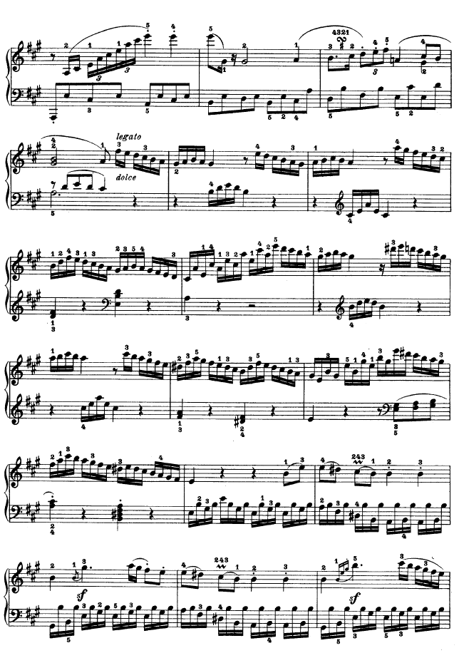 A大调第二钢琴奏鸣曲钢琴曲谱（图15）