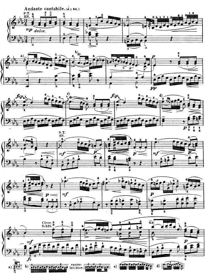 降B大调奏鸣曲 kv333钢琴曲谱（图9）