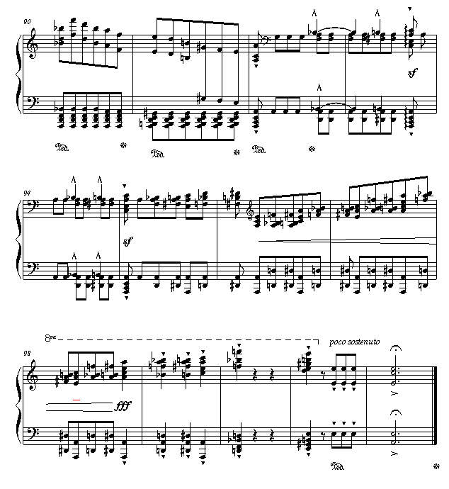 李斯特超凡练习曲第二首钢琴曲谱（图8）