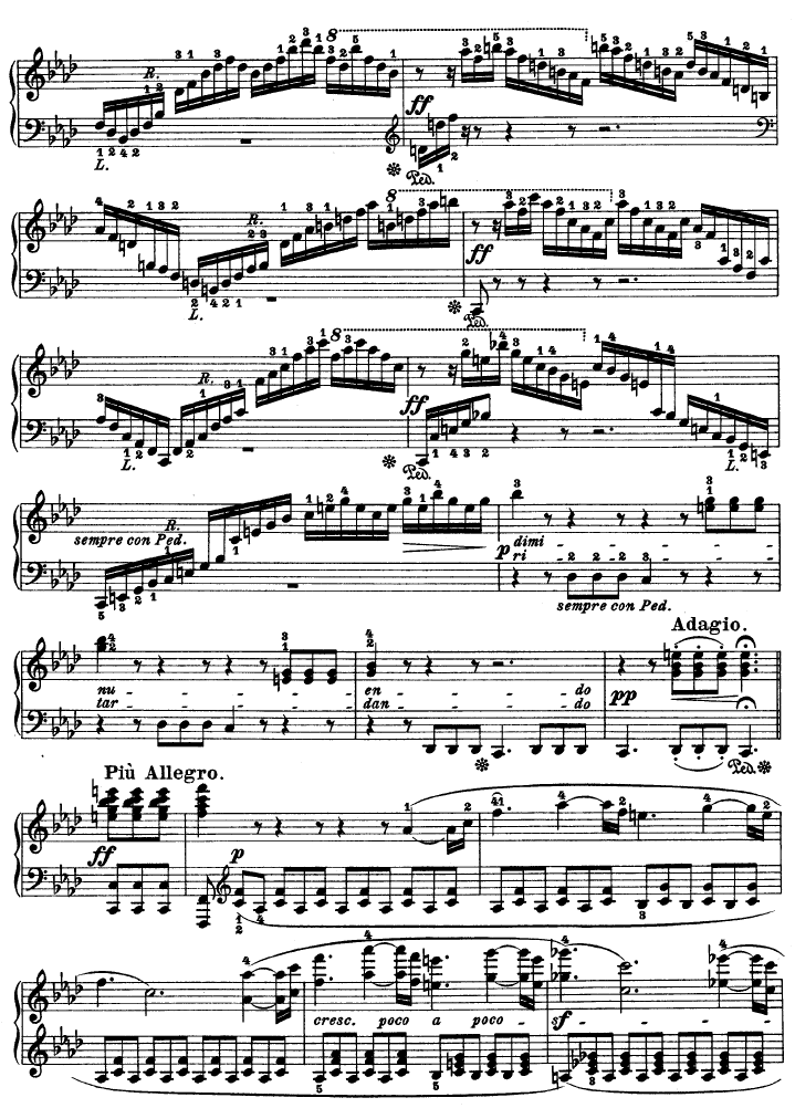 热情奏鸣曲-作品57号(第二十三钢琴奏鸣曲)钢琴曲谱（图14）