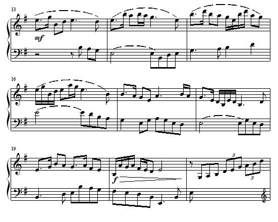 牧民歌唱毛主席钢琴曲谱（图2）
