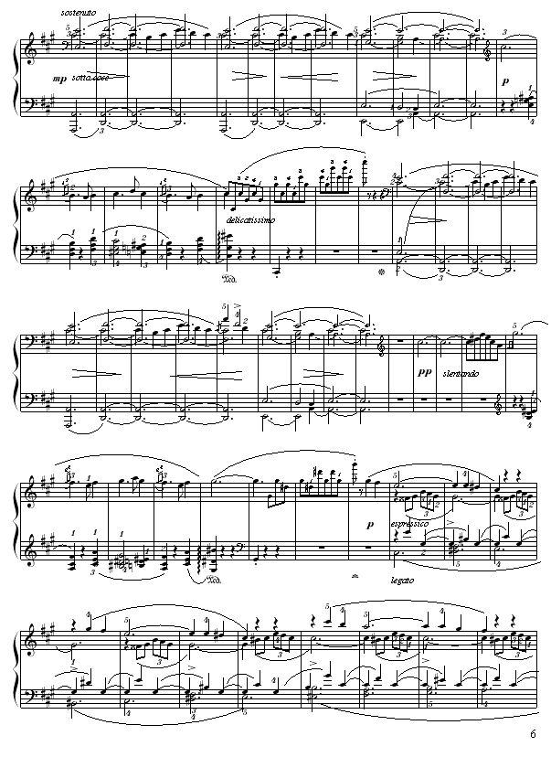 谐谑曲-苗波钢琴曲谱（图6）