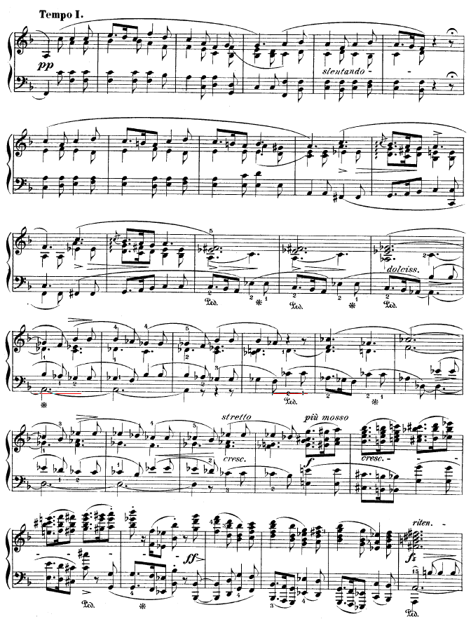 F大调第二叙事曲钢琴曲谱（图4）