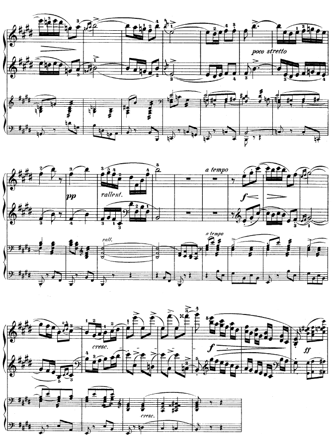 钢琴第一协奏曲 op.11-3钢琴曲谱（图16）