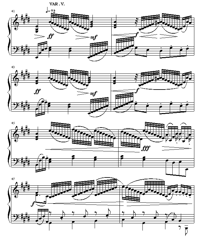快乐的铁匠钢琴曲谱（图5）