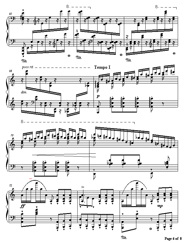 李斯特超凡练习曲第二首钢琴曲谱（图6）
