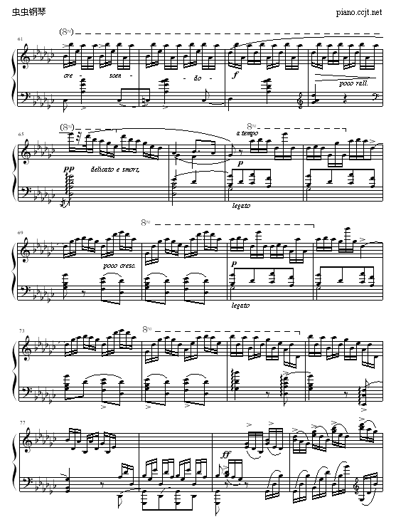 黑键练习曲钢琴曲谱（图4）