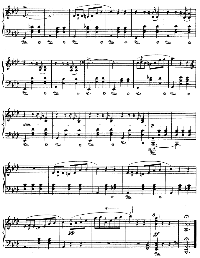 钢琴圆舞曲34-1钢琴曲谱（图9）