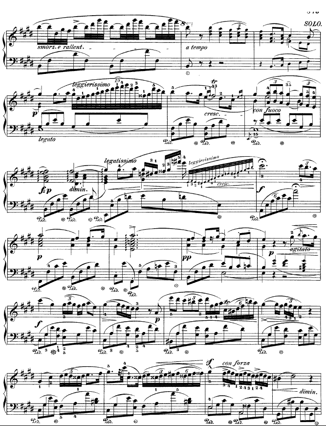 钢琴第一协奏曲 op.11-2钢琴曲谱（图4）
