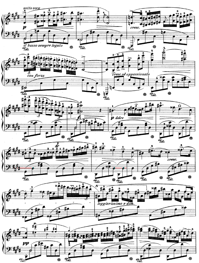 钢琴第一协奏曲 op.11-2钢琴曲谱（图5）