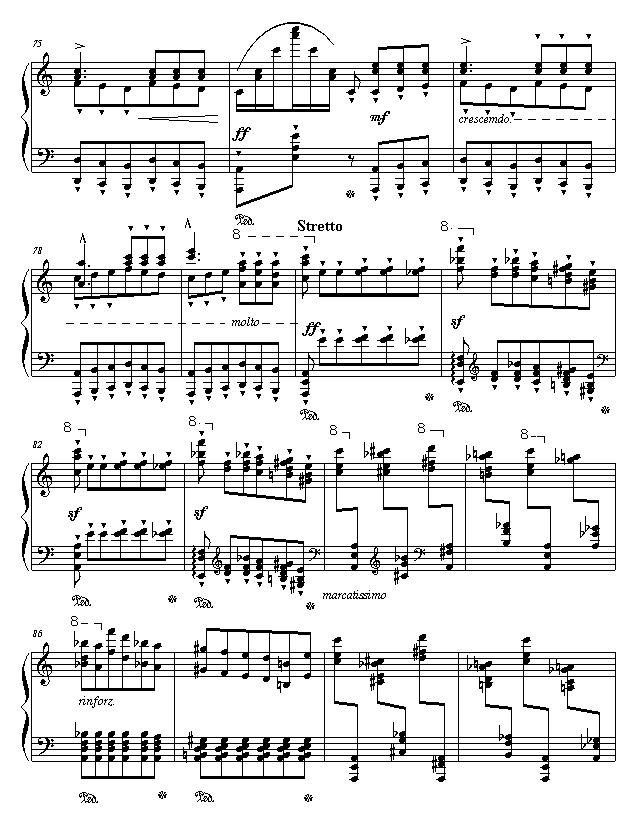 李斯特超凡练习曲第二首钢琴曲谱（图7）