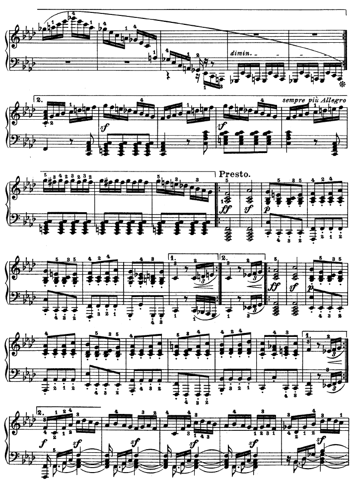 热情奏鸣曲-作品57号(第二十三钢琴奏鸣曲)钢琴曲谱（图28）