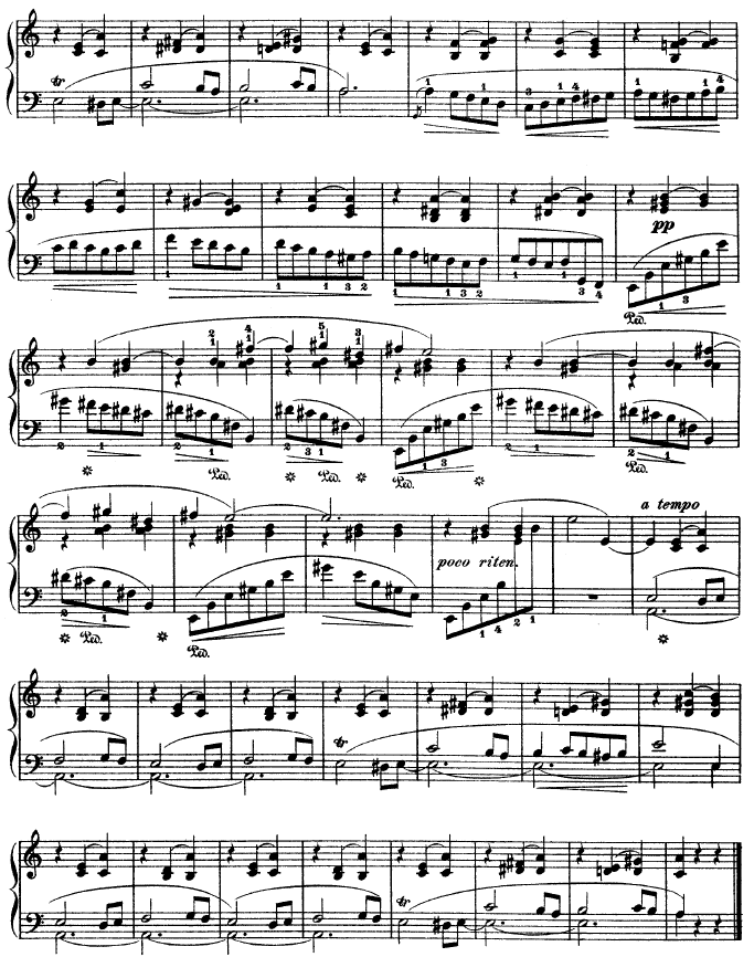 a小调圆舞曲作品34-2号钢琴曲谱（图5）