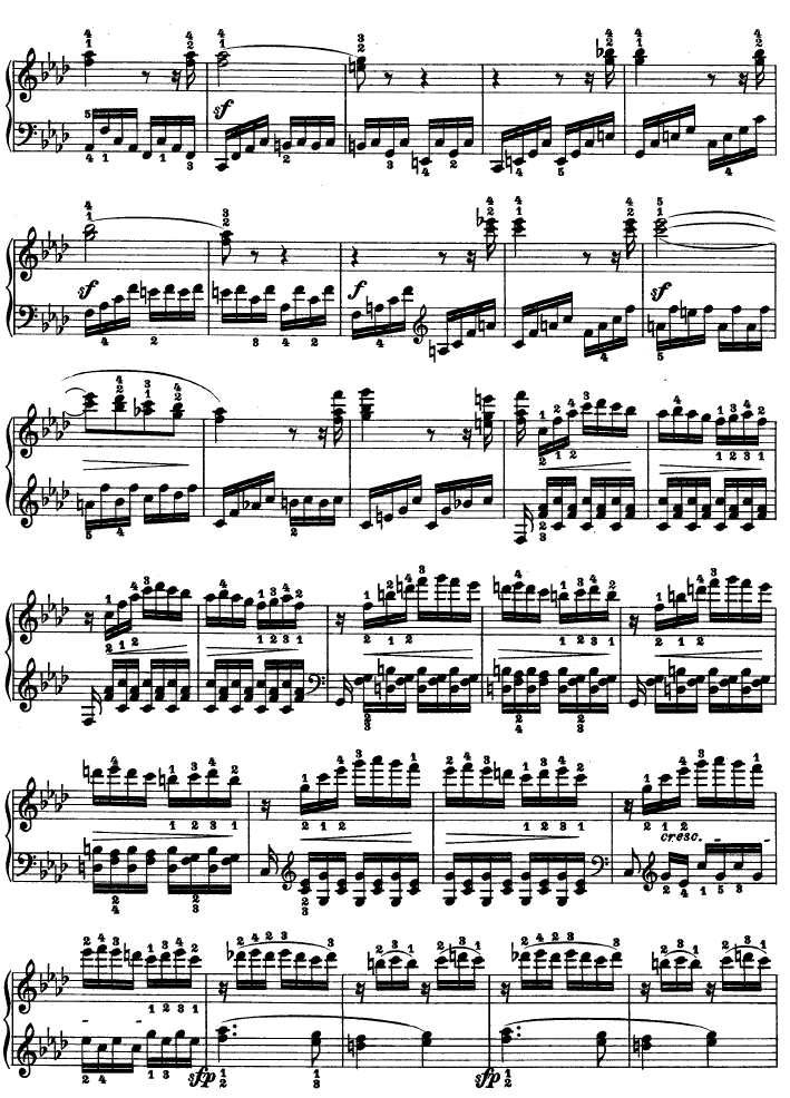 热情奏鸣曲-作品57号(第二十三钢琴奏鸣曲)钢琴曲谱（图21）