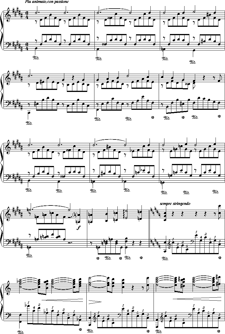 爱之梦钢琴曲谱（图3）