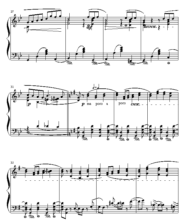 船歌钢琴曲谱（图3）