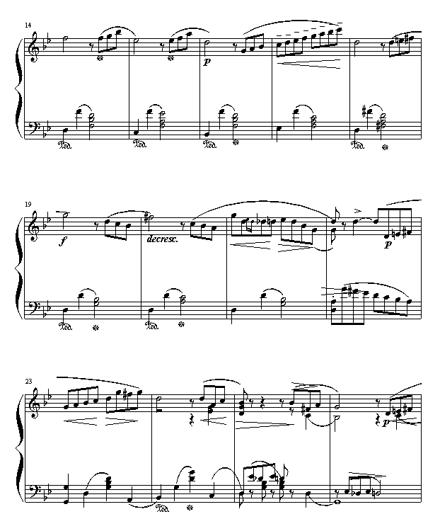船歌钢琴曲谱（图2）