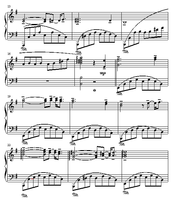 绿袖子-愛爾蘭咖啡钢琴曲谱（图2）
