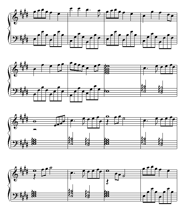 Snowdreams钢琴曲谱（图2）