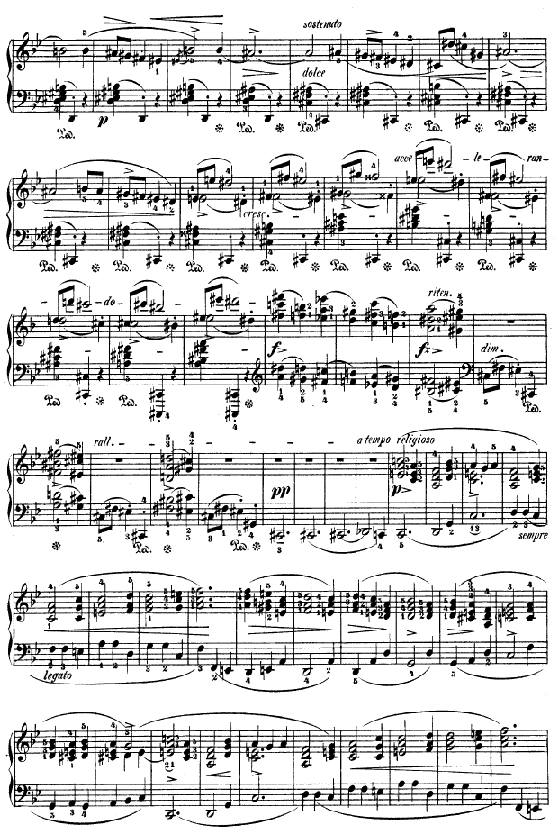 g小调夜曲作品15号 - OP15-NO.3钢琴曲谱（图2）