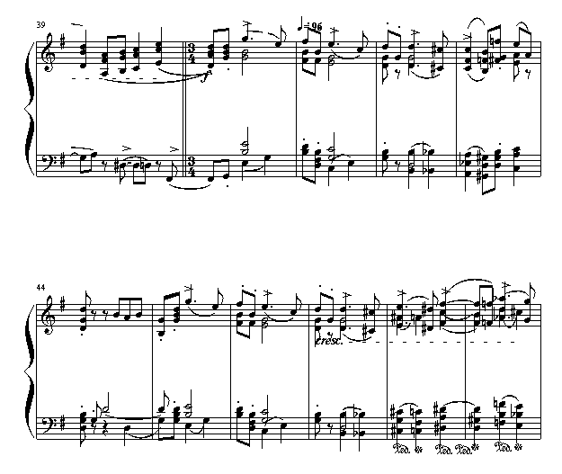 船歌钢琴曲谱（图4）