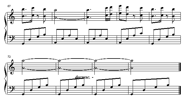 Endless horizont钢琴曲谱（图4）