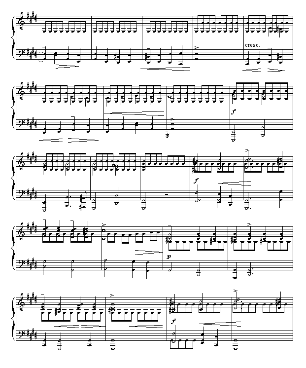 雨滴前奏曲钢琴曲谱（图3）