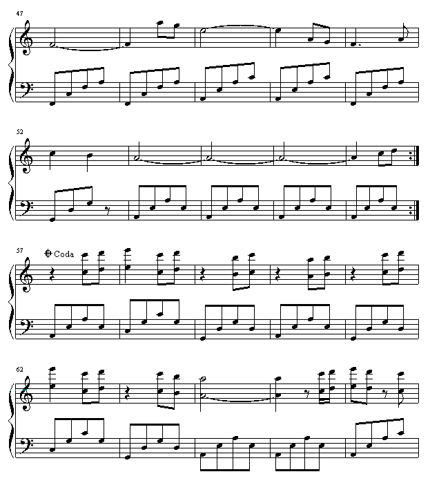 Endless horizont钢琴曲谱（图3）