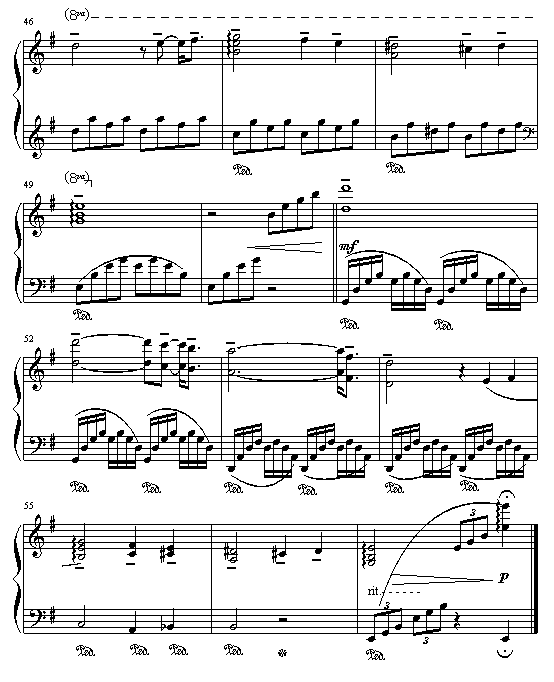绿袖子-愛爾蘭咖啡钢琴曲谱（图5）