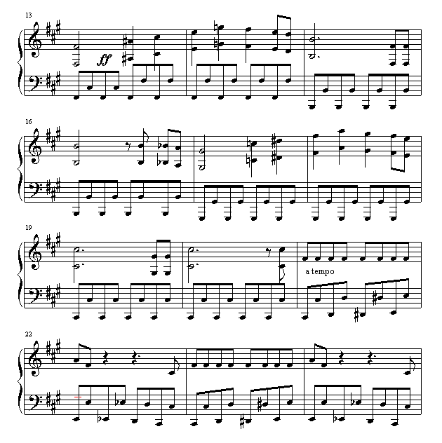 El-Cumbancaero(特技表演曲)钢琴曲谱（图2）