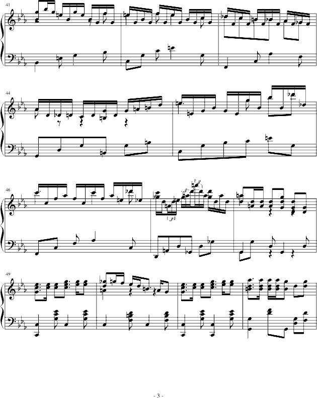 回旋曲钢琴曲谱（图3）