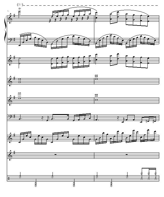 生活的旋律（全谱）钢琴曲谱（图18）