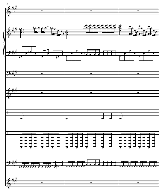 幽灵狂想曲钢琴曲谱（图6）