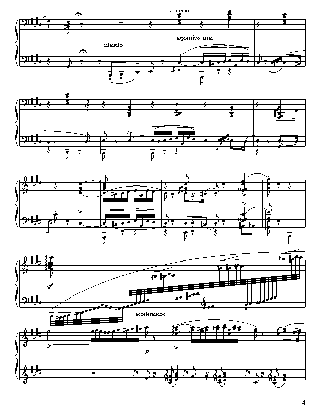 匈牙利狂想曲第二号钢琴曲谱（图4）