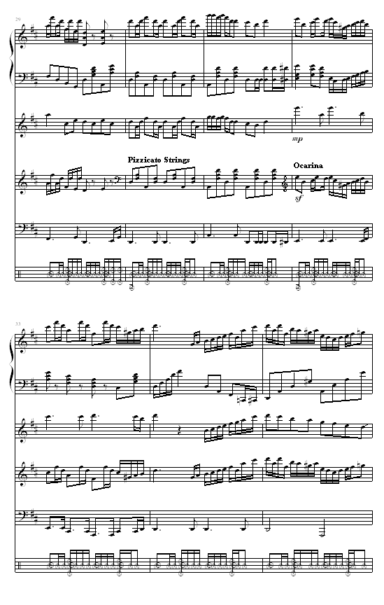 喜迎新春 -（全谱）钢琴曲谱（图5）