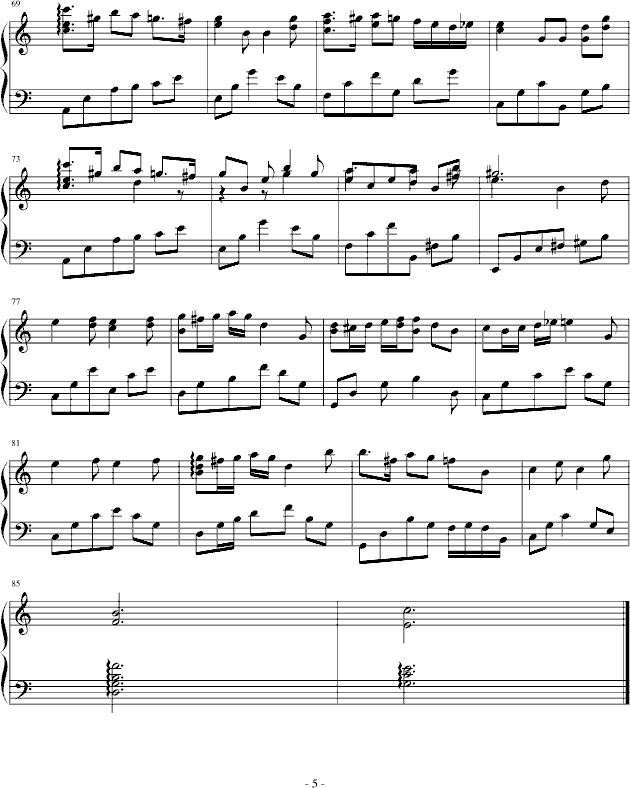 回旋曲钢琴曲谱（图5）